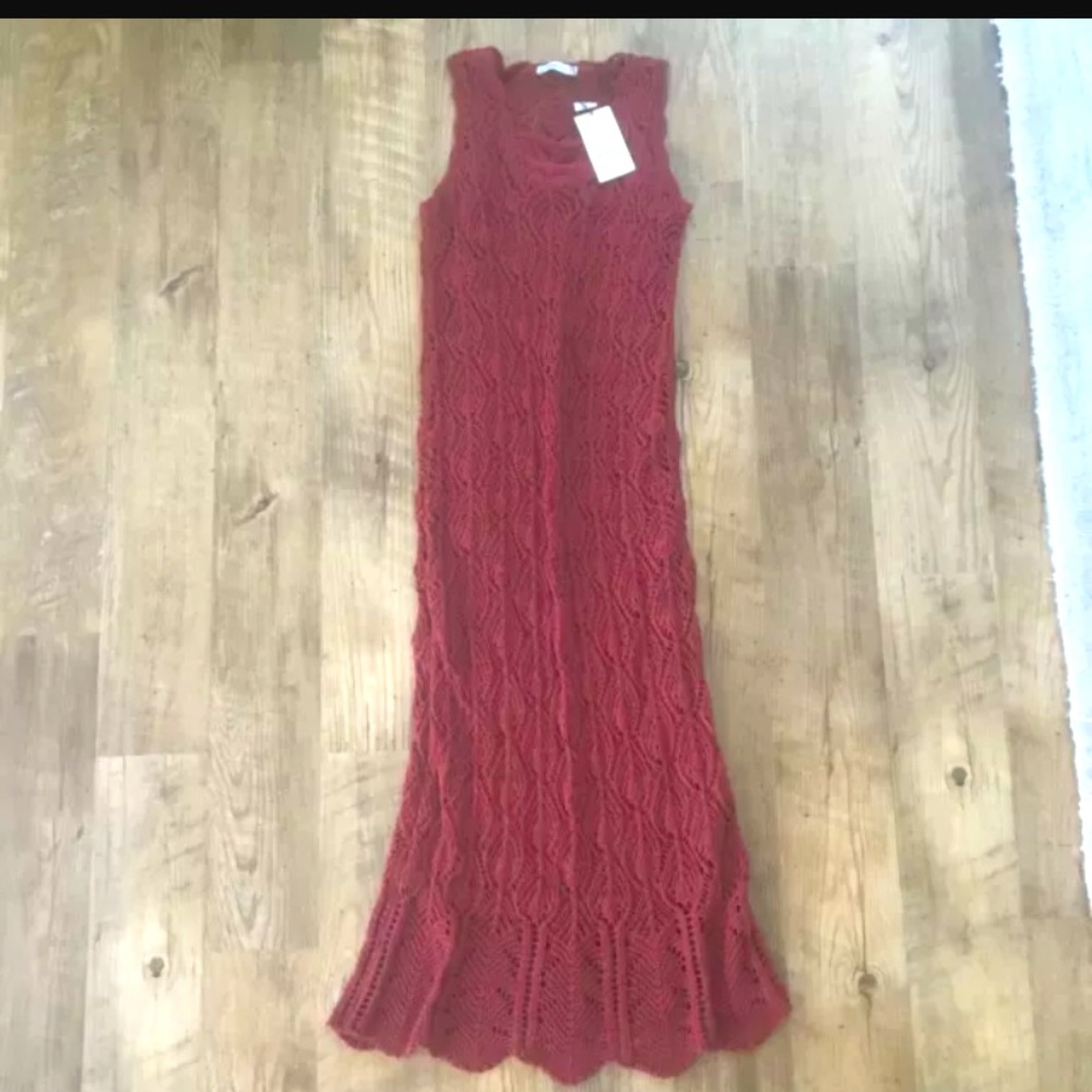 Zara crochet dress